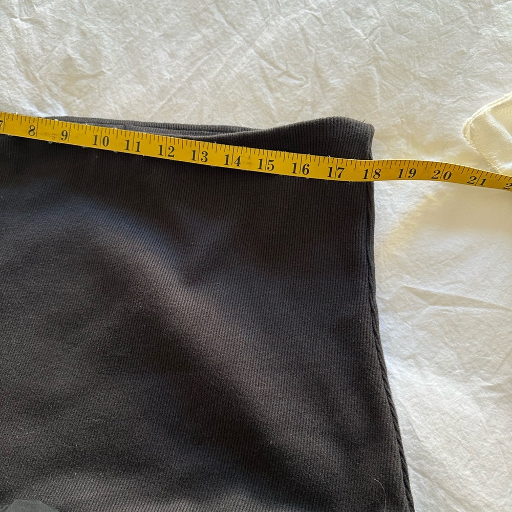 Anthropologie black bubble hem mini skirt, NWT size XL - Picture 10 of 12